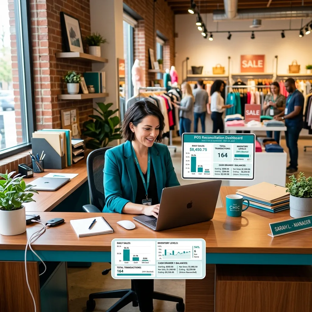 Outsourced financial reporting for retail businesses
